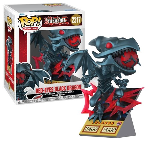 FUNKO POP Yu-Gi-Oh! Red Eyes Black Dragon 2317